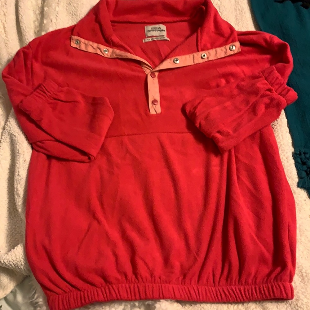 Urban outfitted hot pink lightweight fleece
